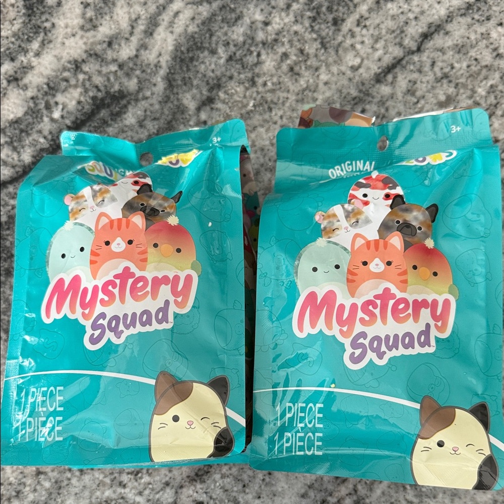 NEW SQUISHMALLOWS mystery squad set of 2! $25 firm